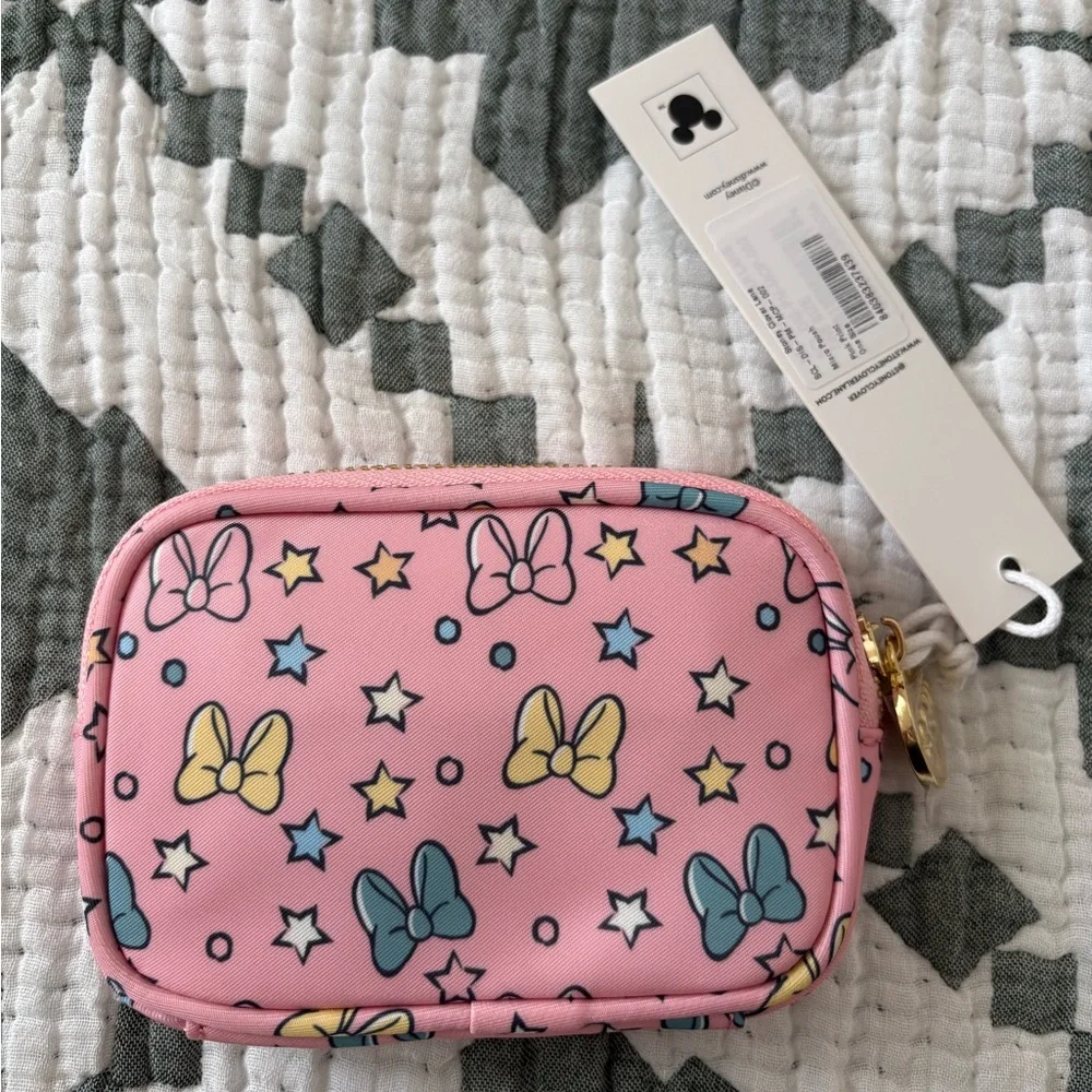 BNWT Stoney Clover Lane Minnie Mouse micro pouch - Picture 2 of 2